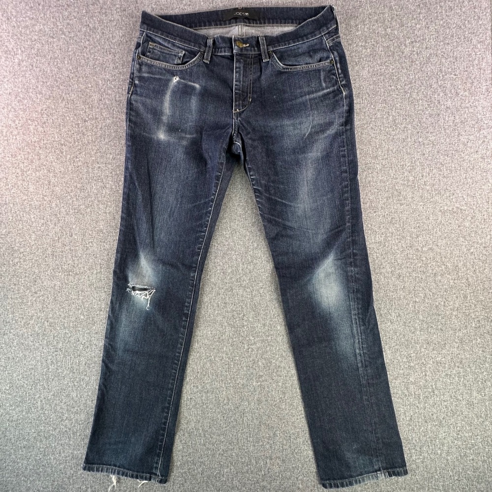 Joe's Jeans The Brixton Mens 34 Craig Dark Wash Distressed CNSCRA8225